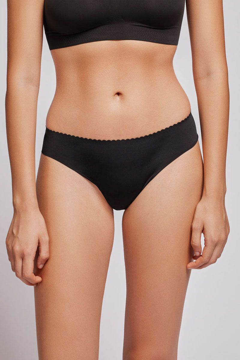 Chilot brazilian invizibil din microfibra cu talie joasa, Gisela 1/0210