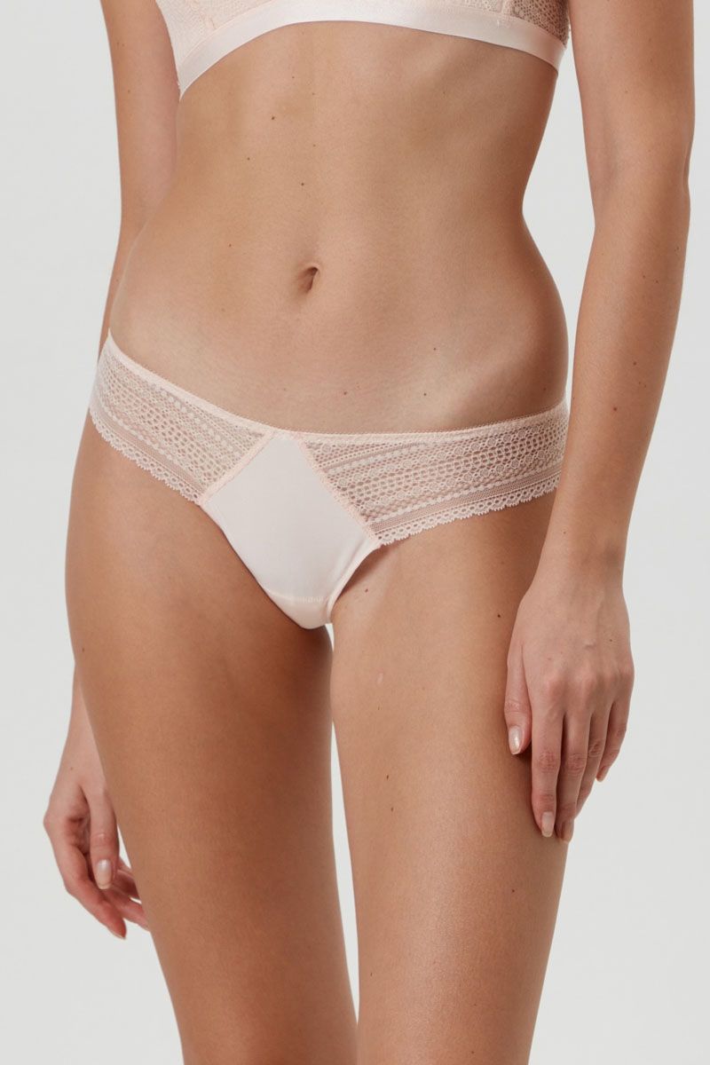 Chiloți pentru femei "tanga" cu talie medie, Conte Vintage RP6072