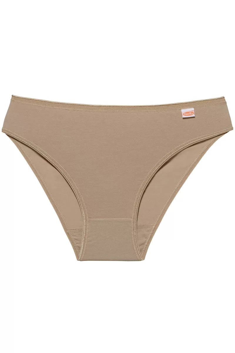 Chiloți brief basic, din bumbac moale și modal, Snelly M1394