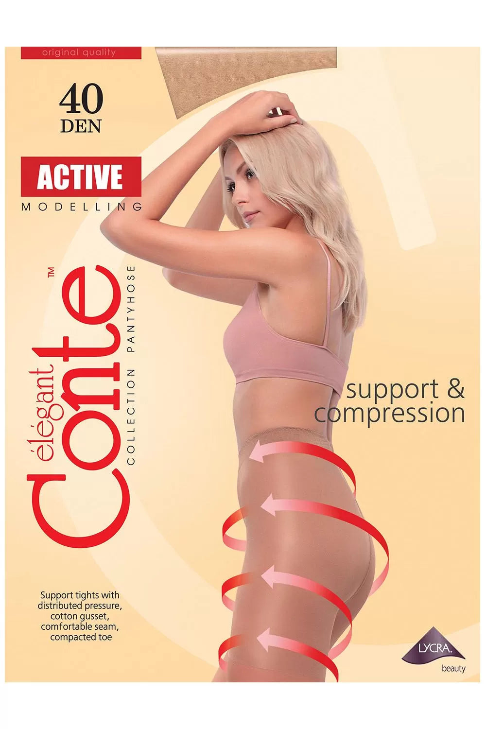 Ciorap Compresiv și Modelator Active 40 Den