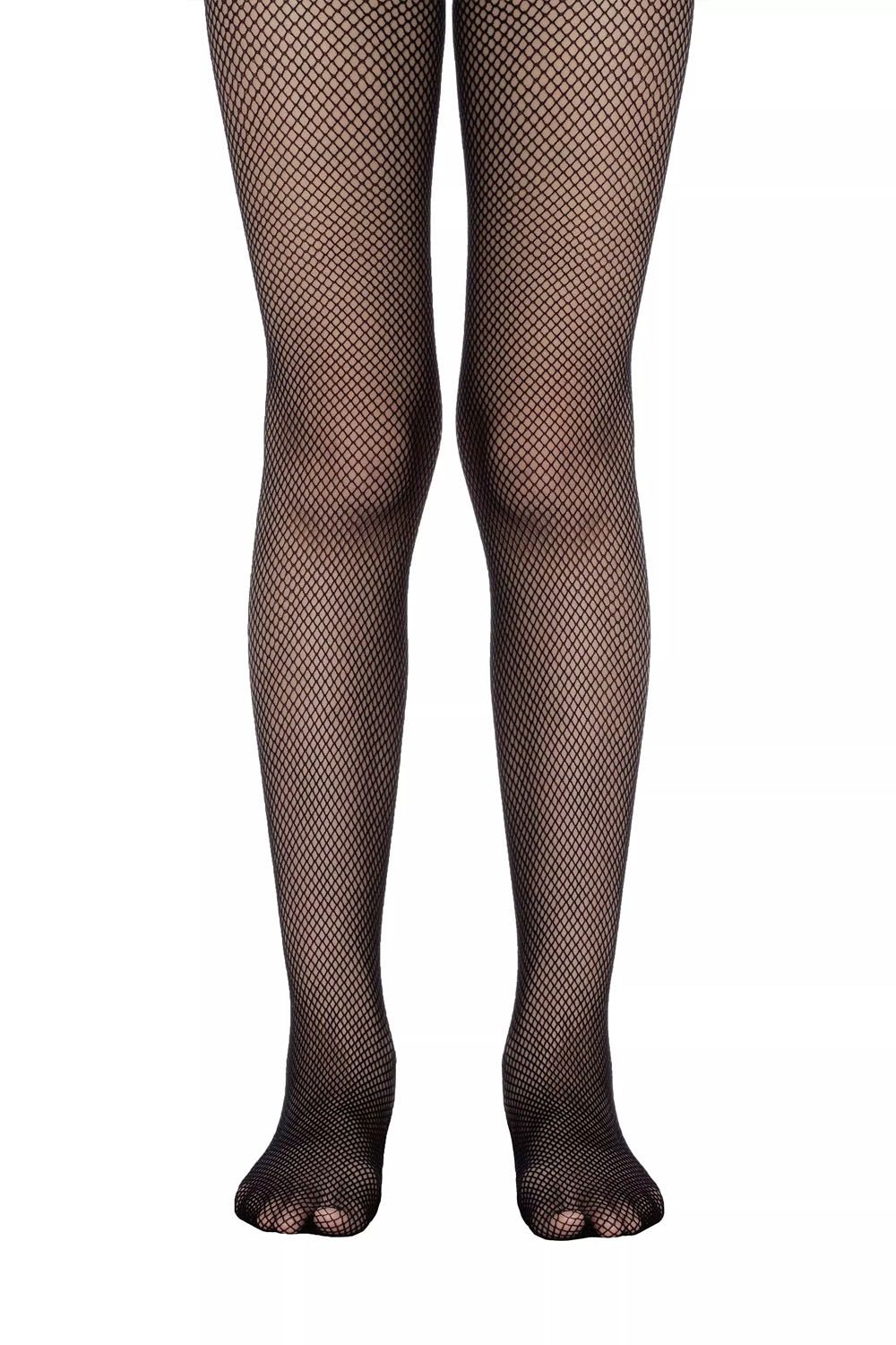 Ciorapi poliamidă pentru copii, cu model fishnet, Reti Fantasy