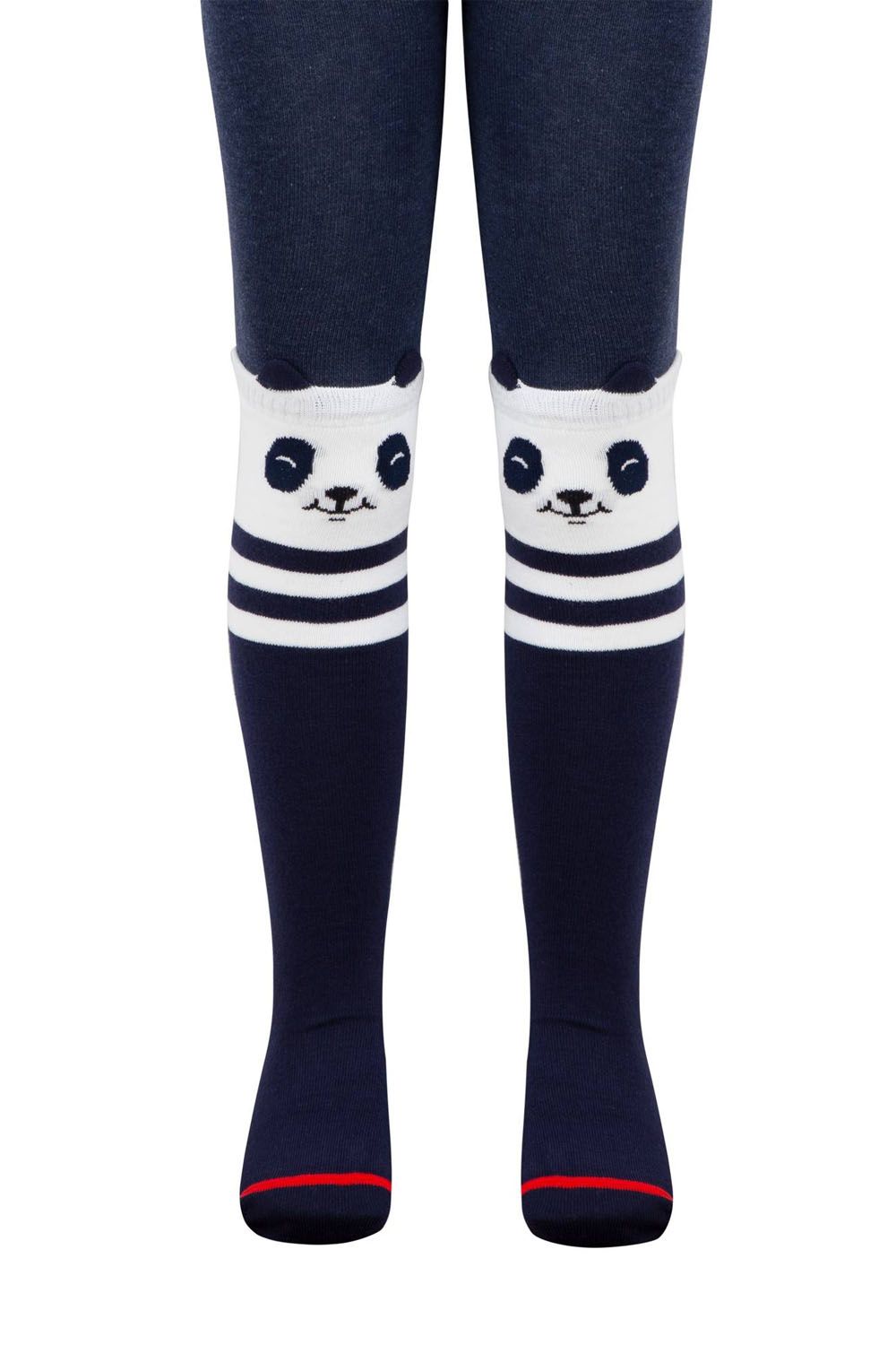 Ciorapi subțiri din bumbac cu model Panda, Conte Kids Tip-Top 562