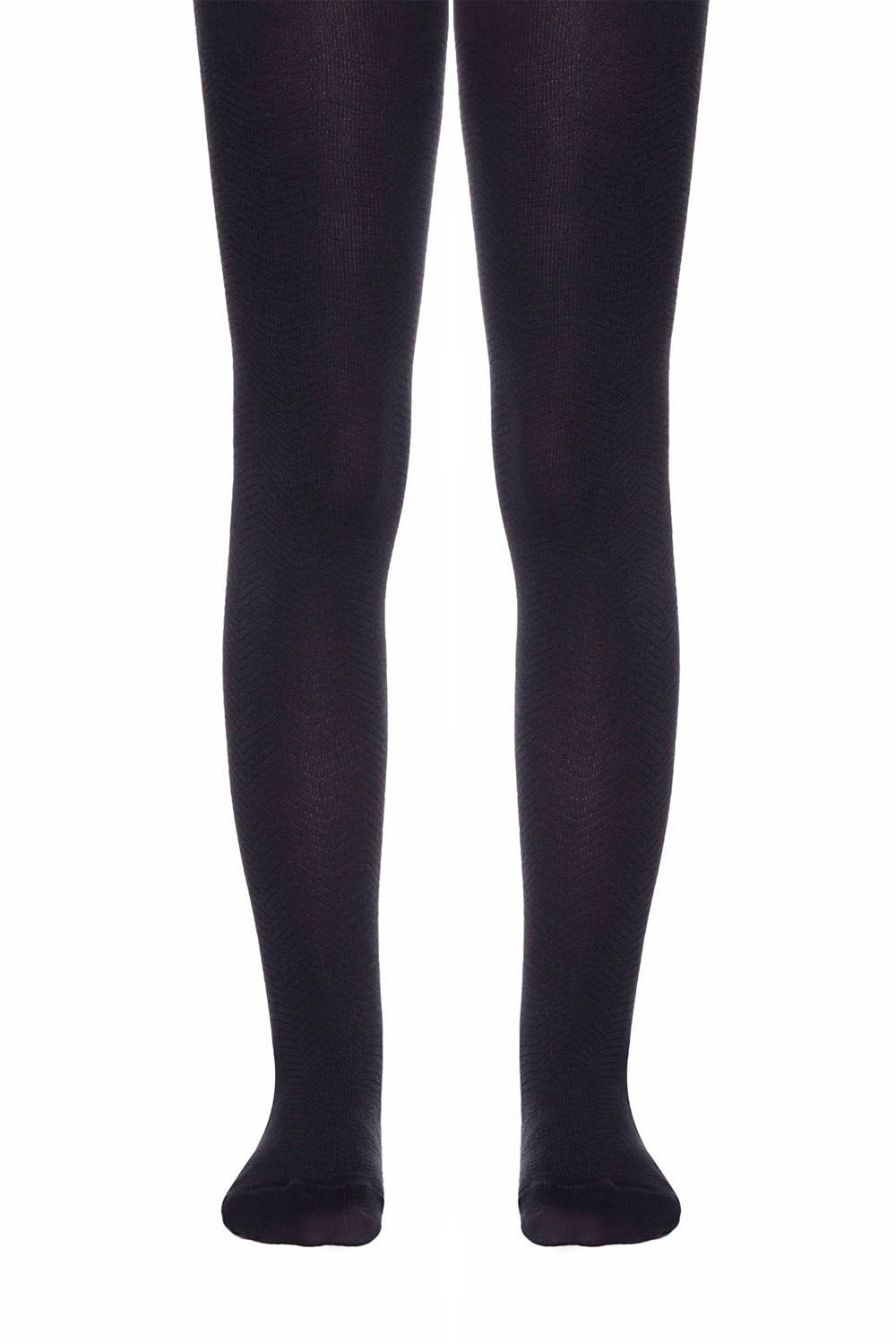 Ciorapi subțiri din bumbac cu model zig-zag, Conte Kids Class 192