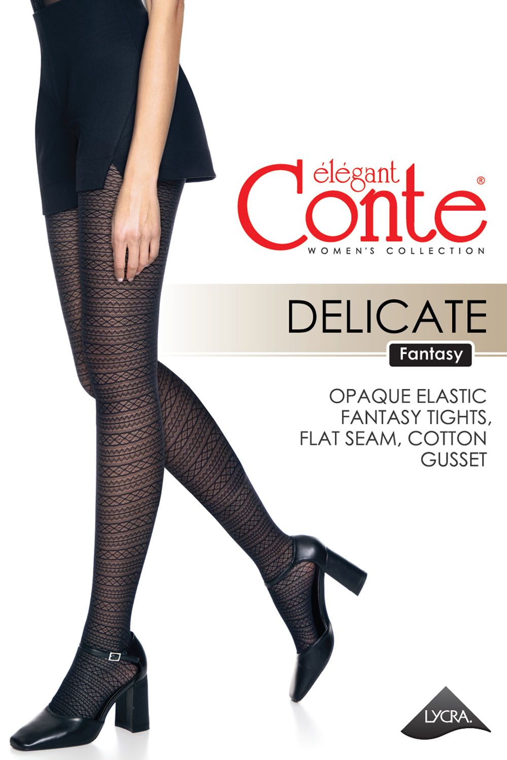 Dres cu model ajurat, Conte Fantasy Delicate
