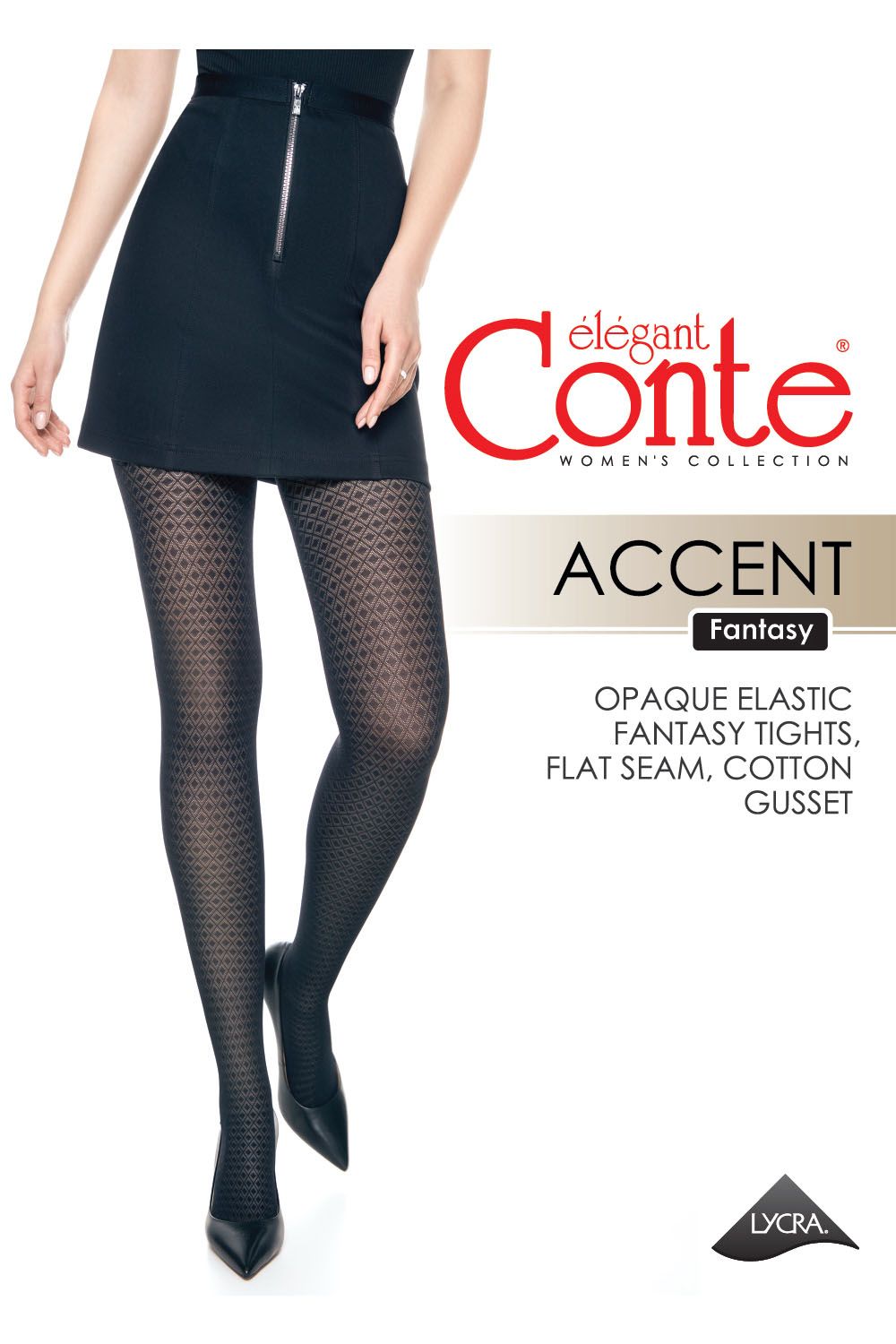 Dres cu model geometric romburi, Conte Fantasy Accent
