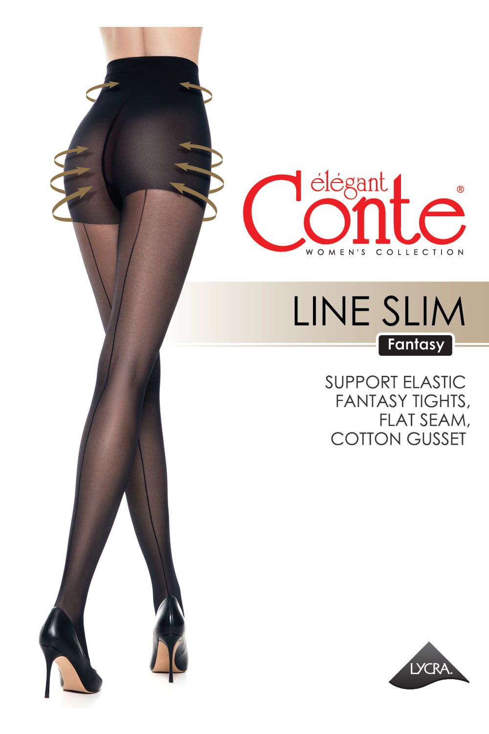 Dres modelator cu model imitație șnur, Conte Fantasy Line Slim