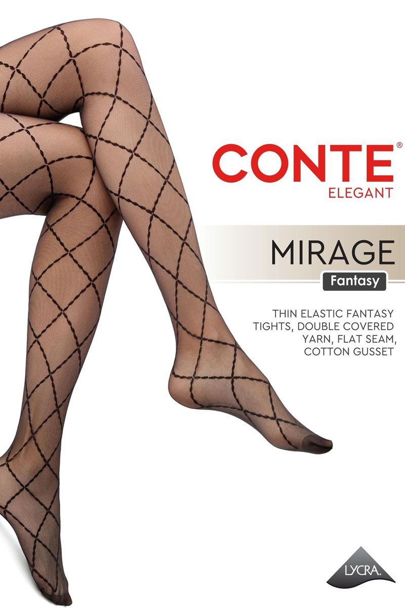 Dresuri cu imprimeu în romburi, Conte Fantasy Mirage