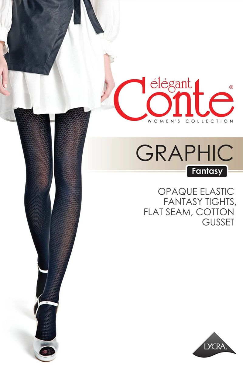 Dresuri cu model geometric, Conte Fantasy Graphic