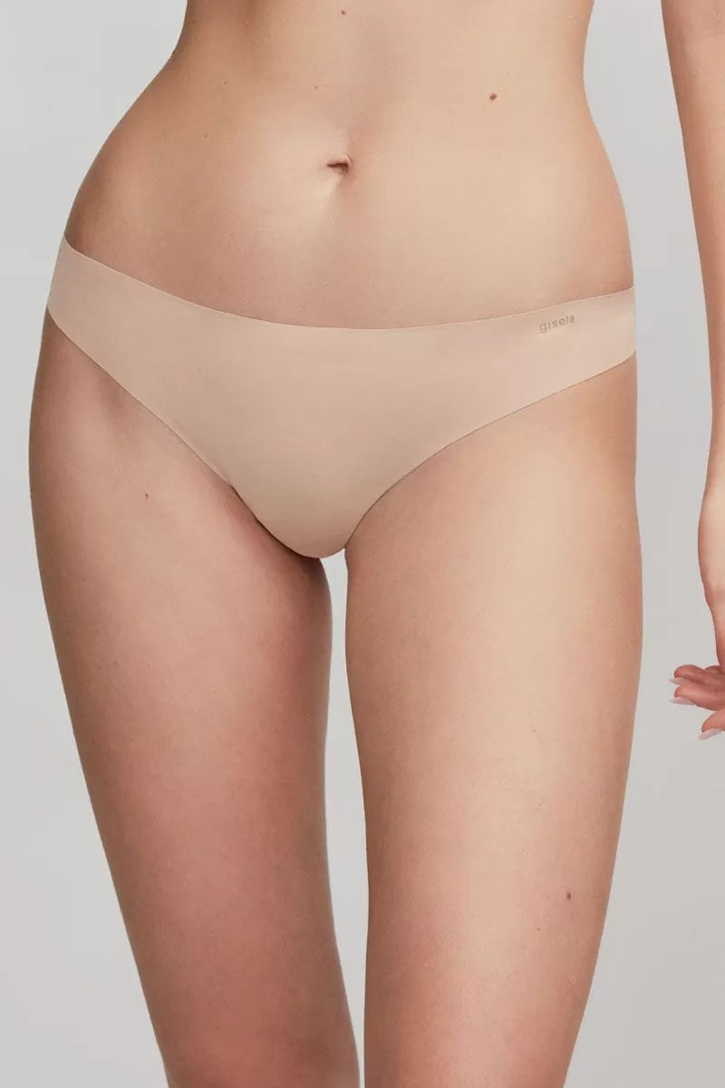 Slip clasic cu dantelă, din microfibra, laser cut, Gisela Micro-Lace 1/0227