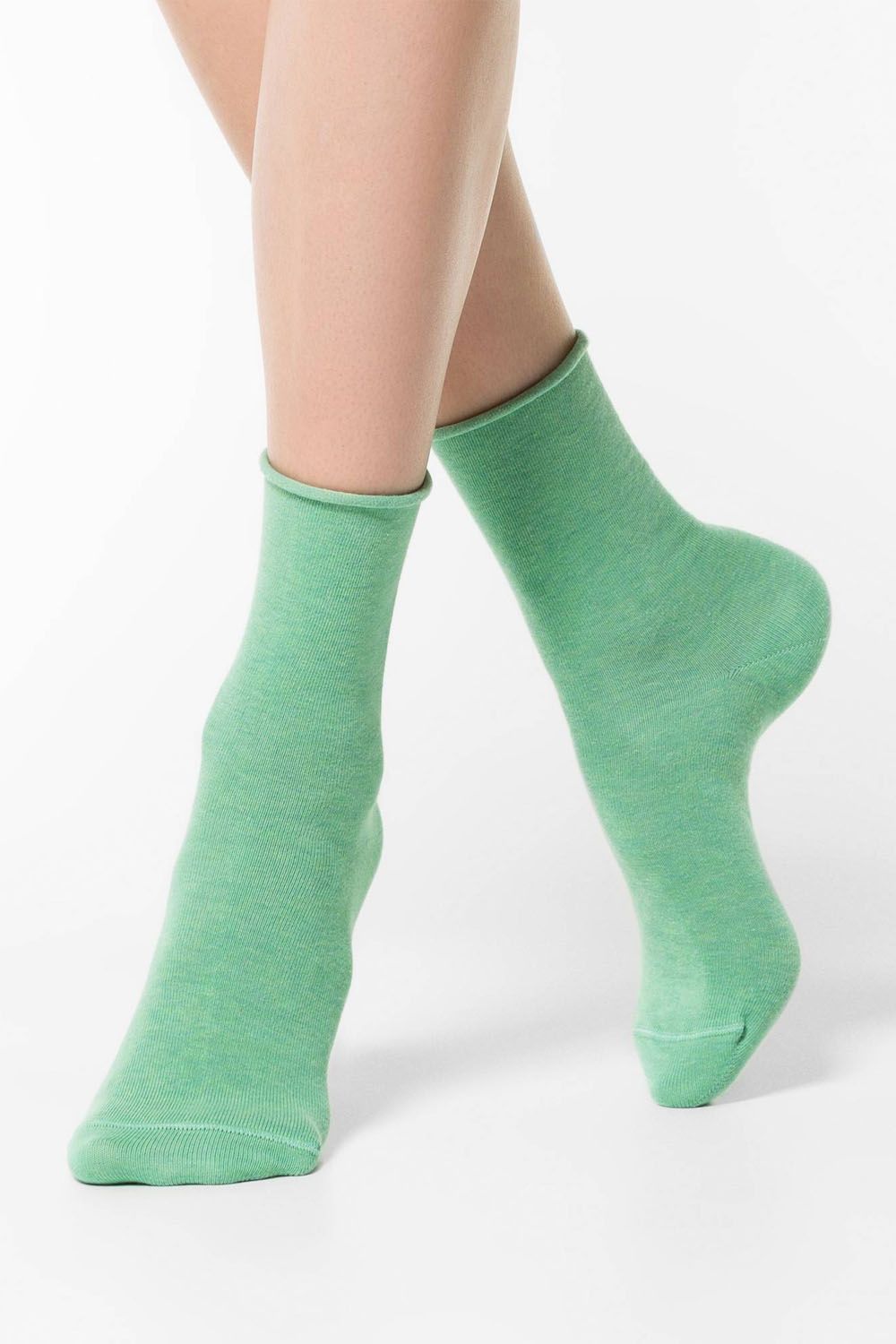 Șosete damă din bumbac fără elastic, Conte Elegant Comfort 000