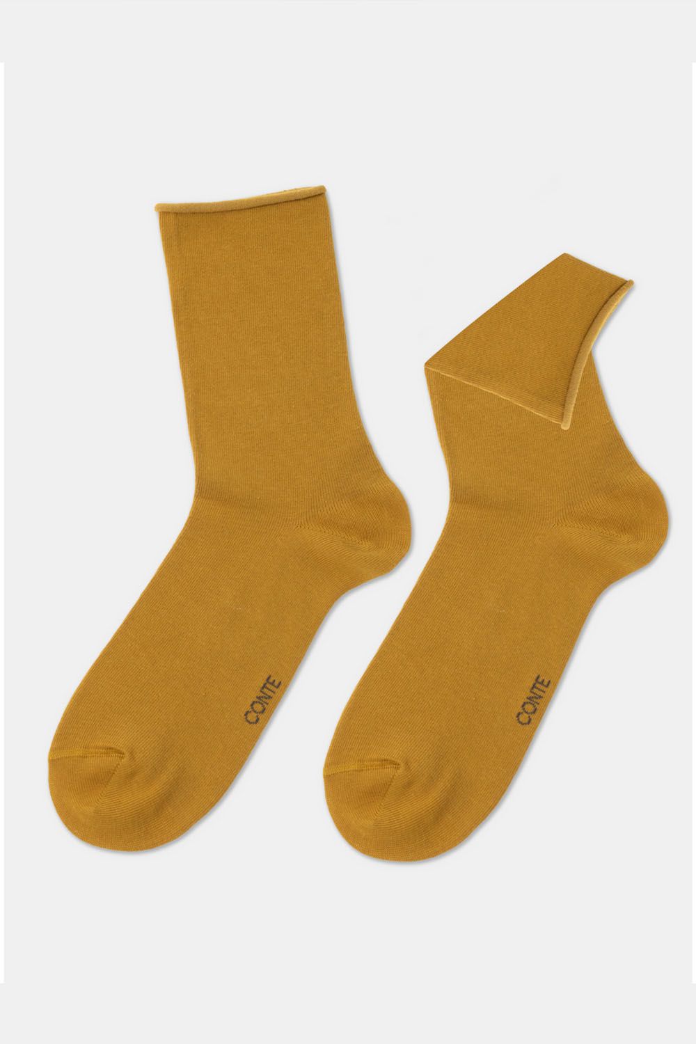 Șosete damă din bumbac fără elastic, Conte Elegant Comfort 000