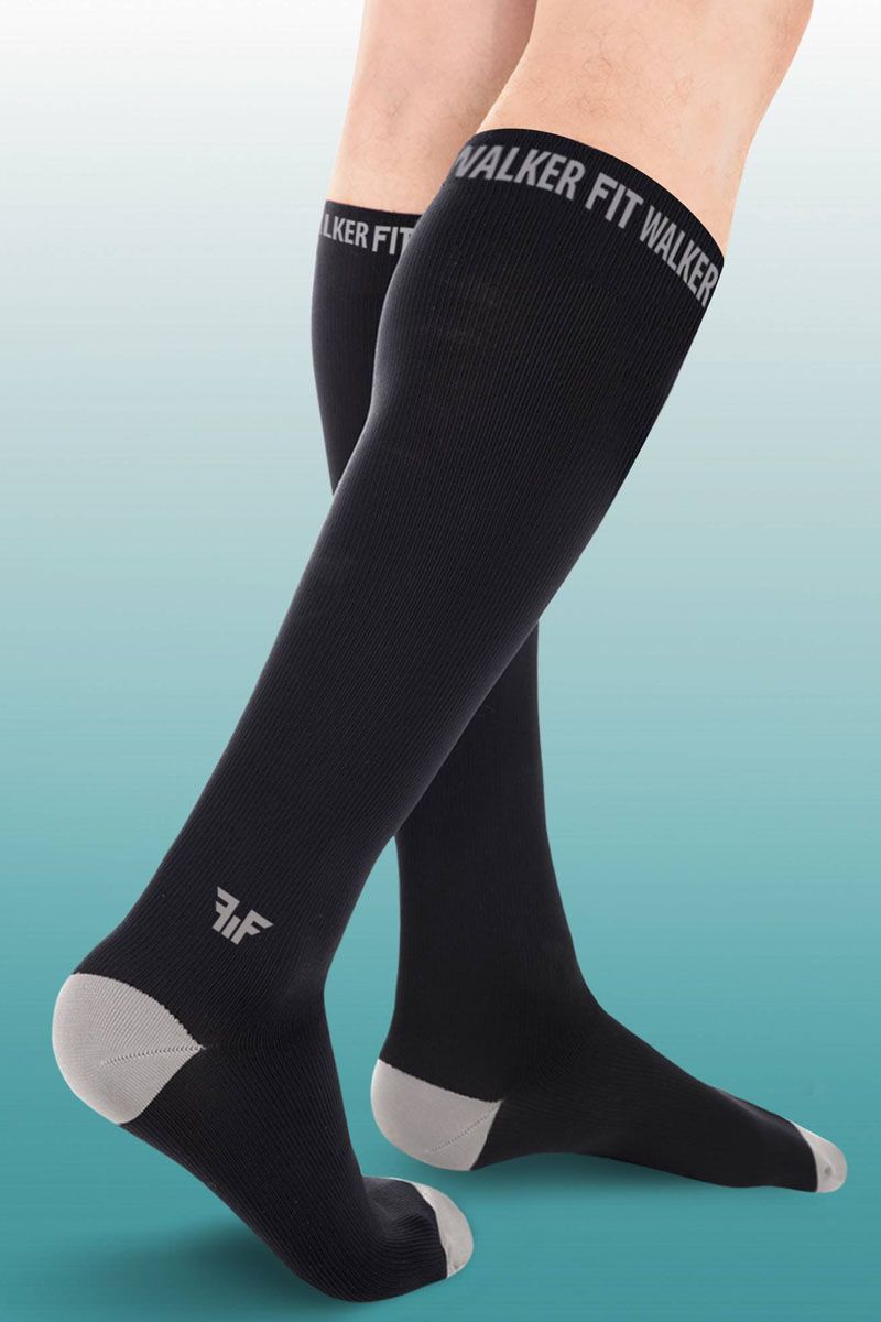 Șosete de compresie, 3/4 unisex, Suport și Recuperare, ESLI Walker FC001