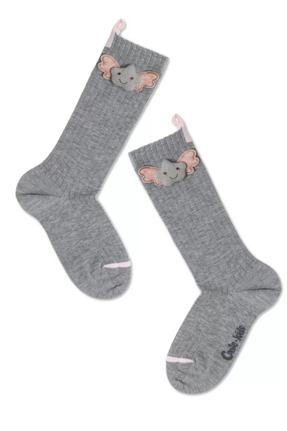 Șosete haioase pentru copii cu Elefant decorativ, Conte kids Tip-Top 574