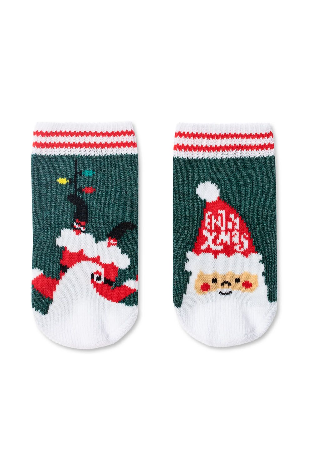 Șosete haioase pentru copii, motive Crăciun, cu model ”Enjoy Xmas”, Conte Kids 522