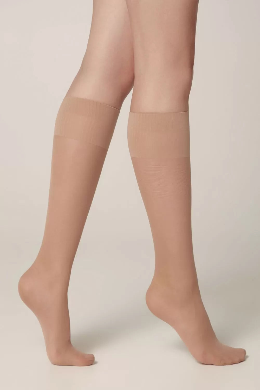 Șosete modelatoare, lungi 3/4, Lycra, Conte Active 40 Den