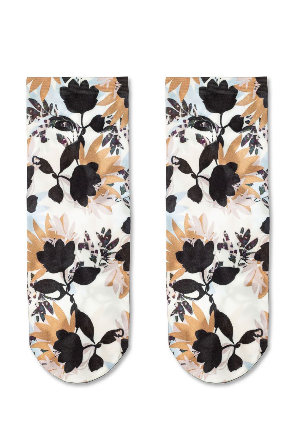 Șosete poliamidă cu model floral, Conte Fantasy 075