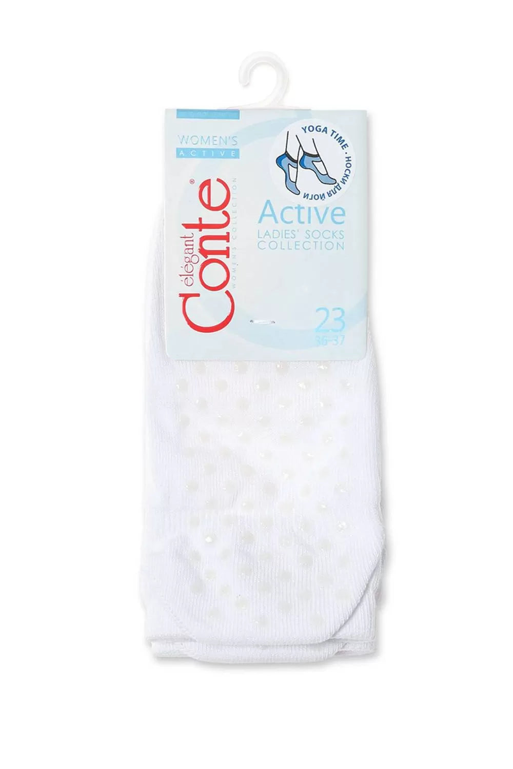Șosete sport ultrascurte pentru damă, antiderapante, Conte Active 256