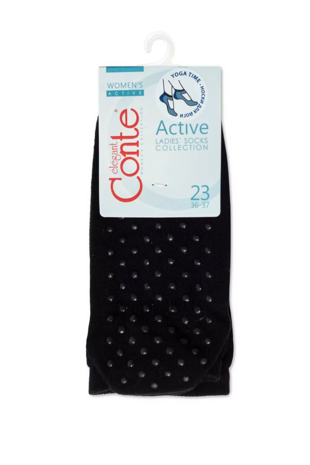 Șosete sport ultrascurte pentru damă, antiderapante, Conte Active 256