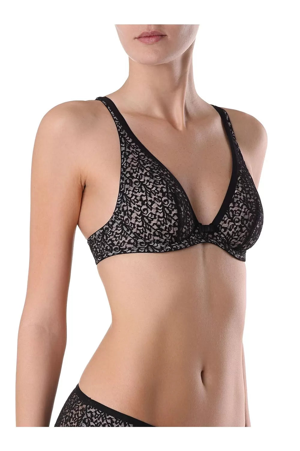 Sutien din dantelă fără întăritură și ajurat, Conte Tatouage RB6043