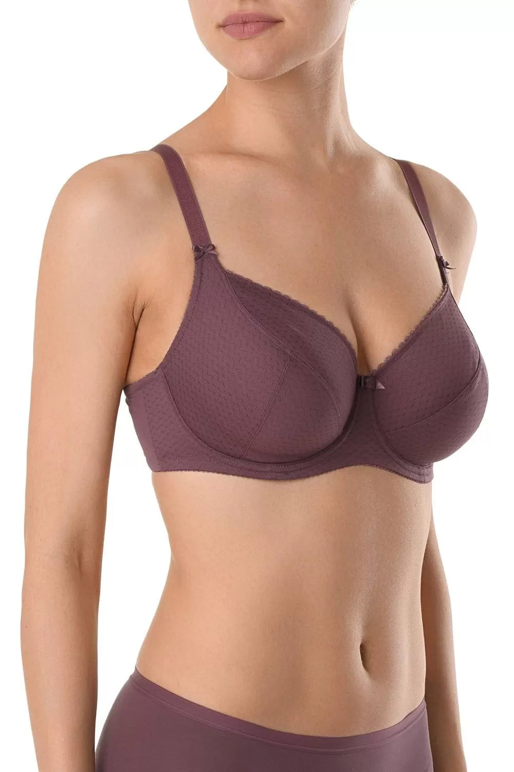 Sutien cu arcuri și fără întărituri, material jacquard, Conte Suprema RB6019