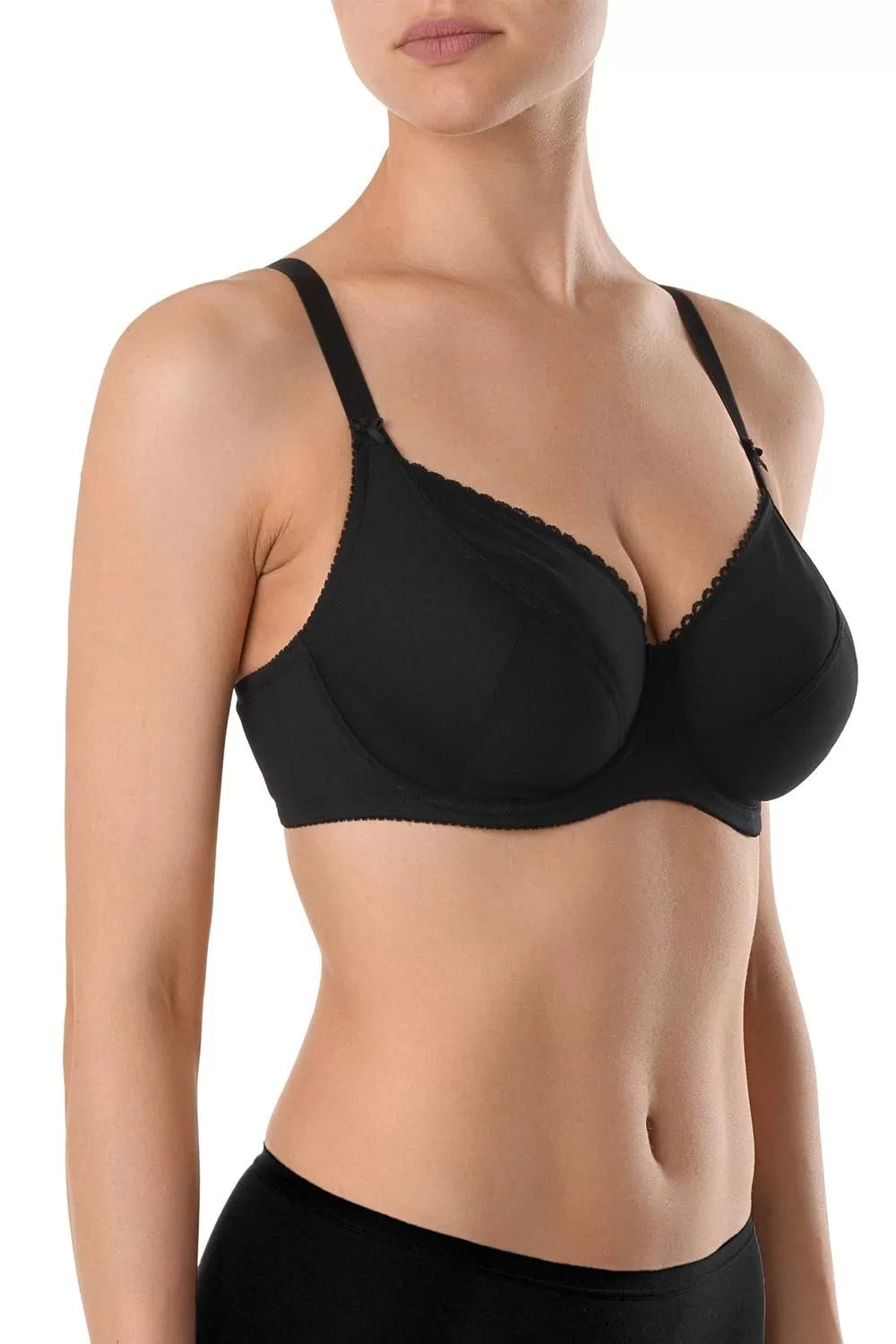 Sutien cu arcuri și fără întărituri, material jacquard, Conte Suprema RB6019