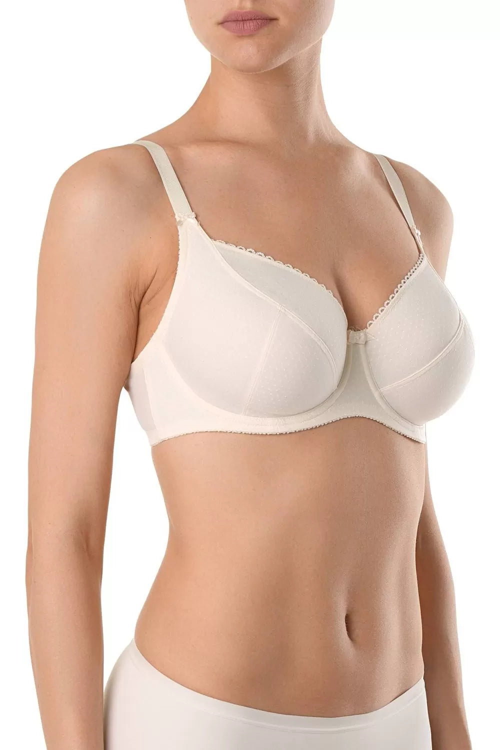 Sutien cu arcuri și fără întărituri, material jacquard, Conte Suprema RB6019