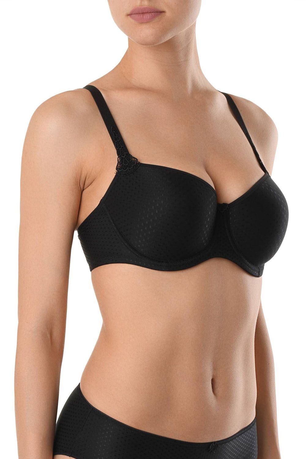 Sutien cu arcuri și întăritură, material jacquard, Conte Voyage RB4016