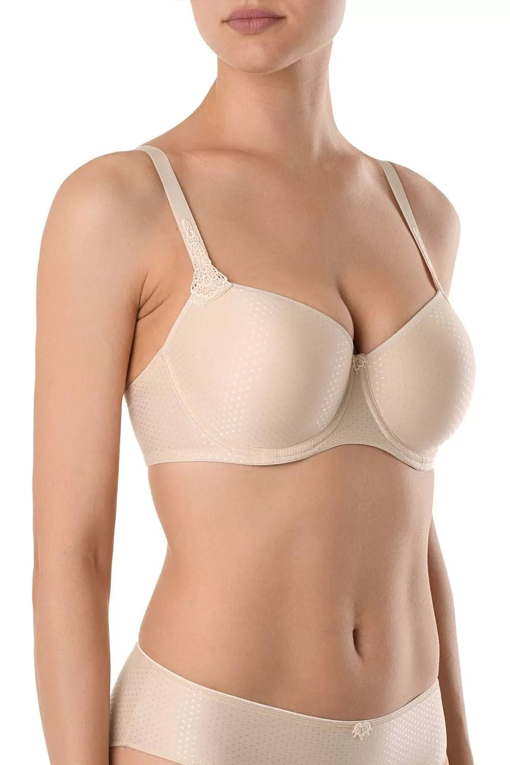 Sutien cu arcuri și întăritură, material jacquard, Conte Voyage RB4016