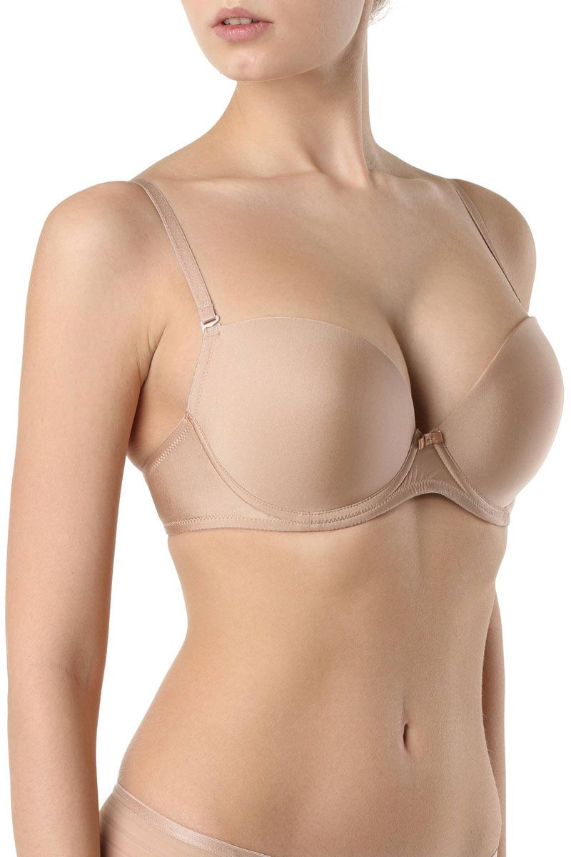 Sutien cu design minimalist și efect push-up natural, Conte DAY BY DAY RB3061