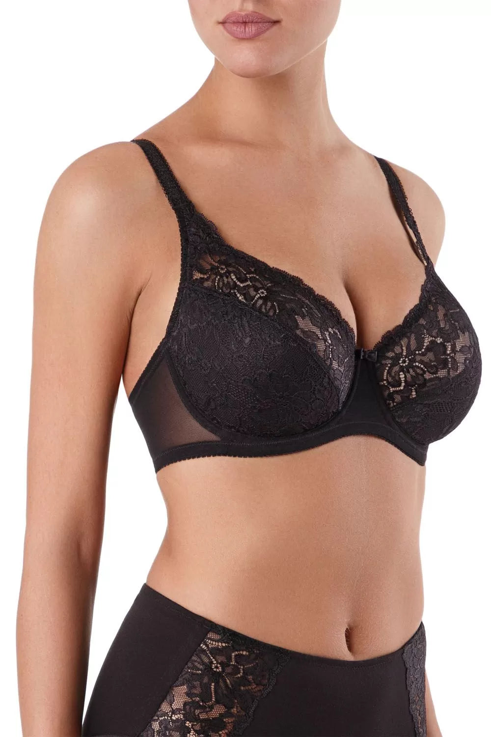 Sutien cu model dantelat, arcuri și cupe moi, Conte Elegant Sensuelle RB6024