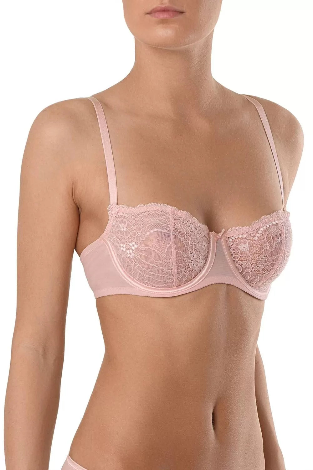 Sutien dantelat, cu arcuri și cupe moi, Conte Romantique RB6032