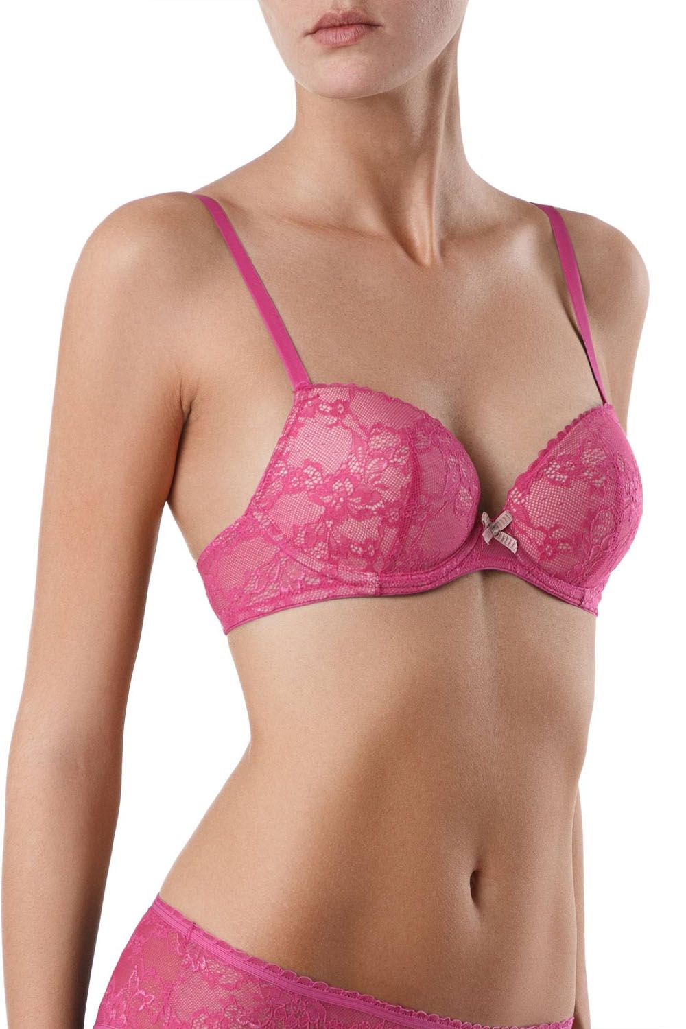 Sutien dantelat, cu push-up și arcuri, Conte Elegant Instinct TB1033