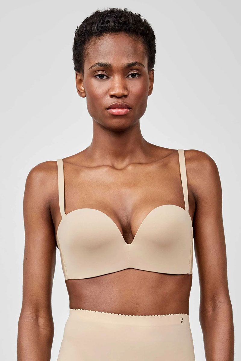 Sutien detașabil cu push-up și decolteu adânc, Gisela 1/10065