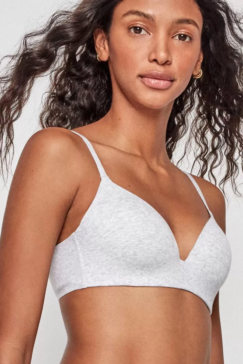 Sutien din bumbac EKO cu cupă modelată, fără arcuri, Gisela 1/0155