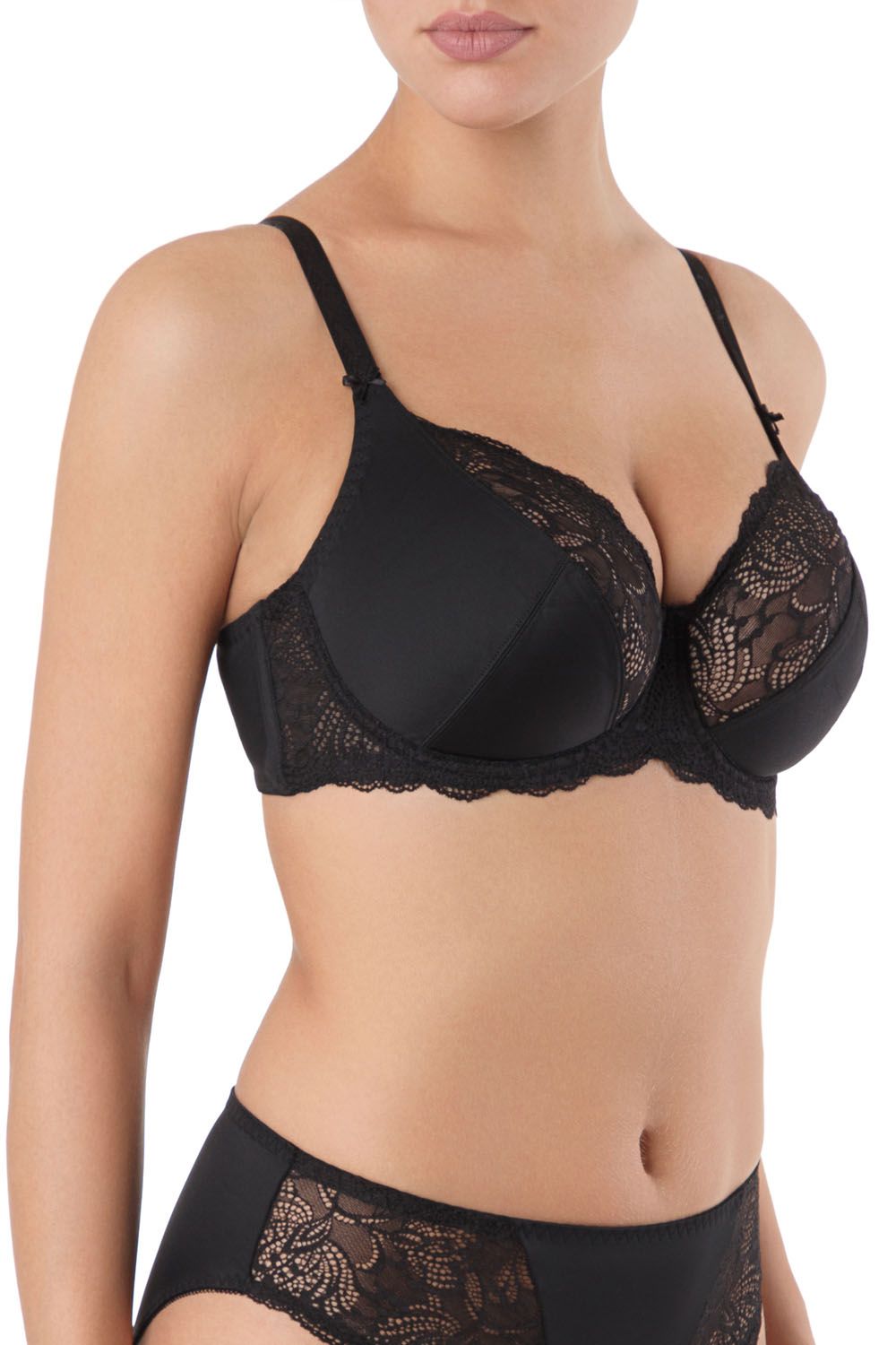 Sutien minimiser cu dantelă și arcuri, Conte City Style RB0009