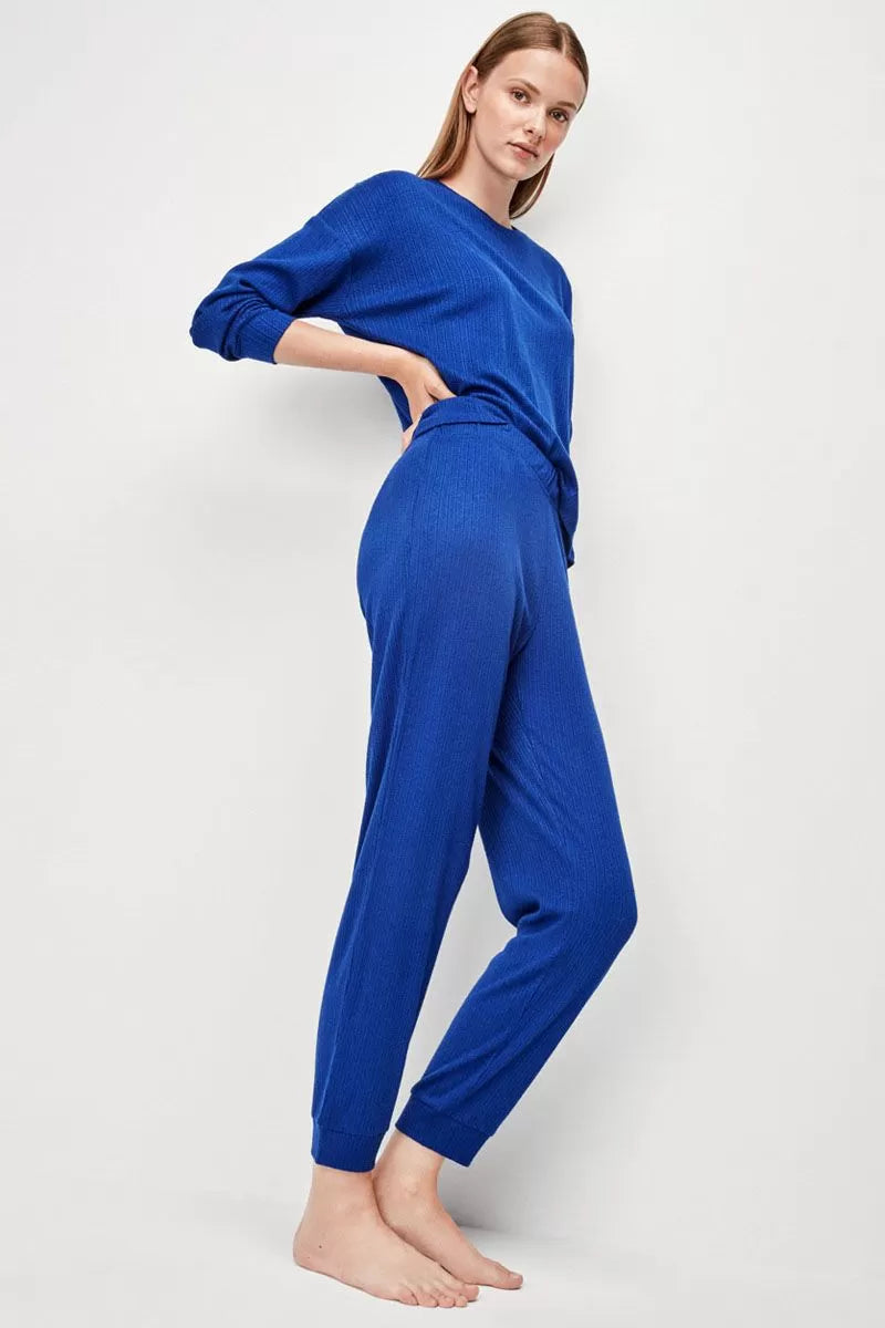 Tricou din tricotaj ribbed cu mâneci lungi, Gisela 2/20053