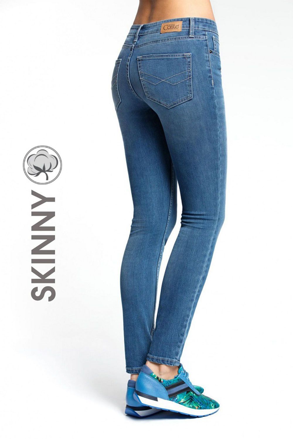 Blugi Classici Skinny, Conte 756/4909M