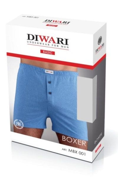 Boxeri din bumbac barbati, Diwari MBX 001