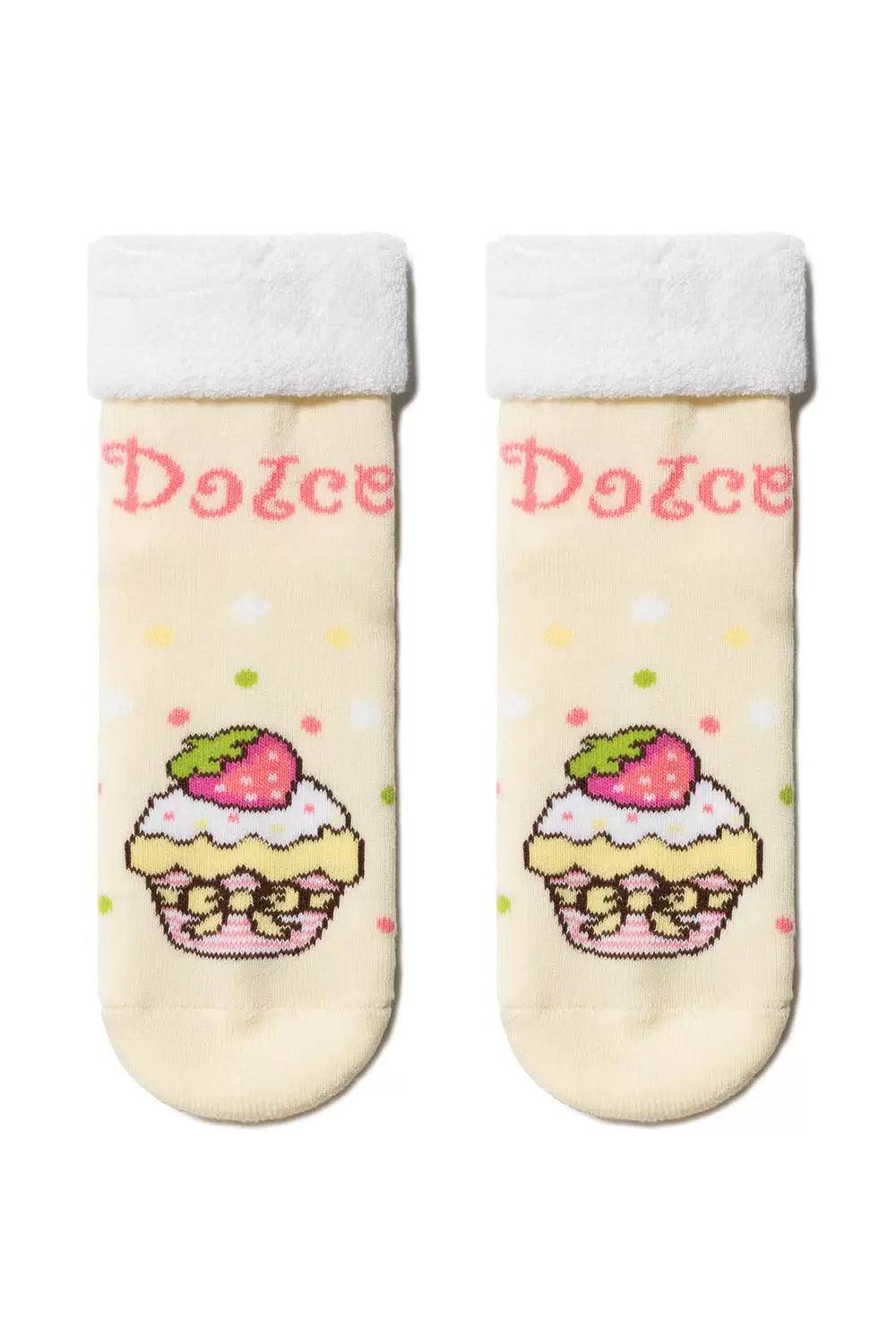 Șosete copii flaușate cu model Dolce, Conte Kids Sof-Tiki 245
