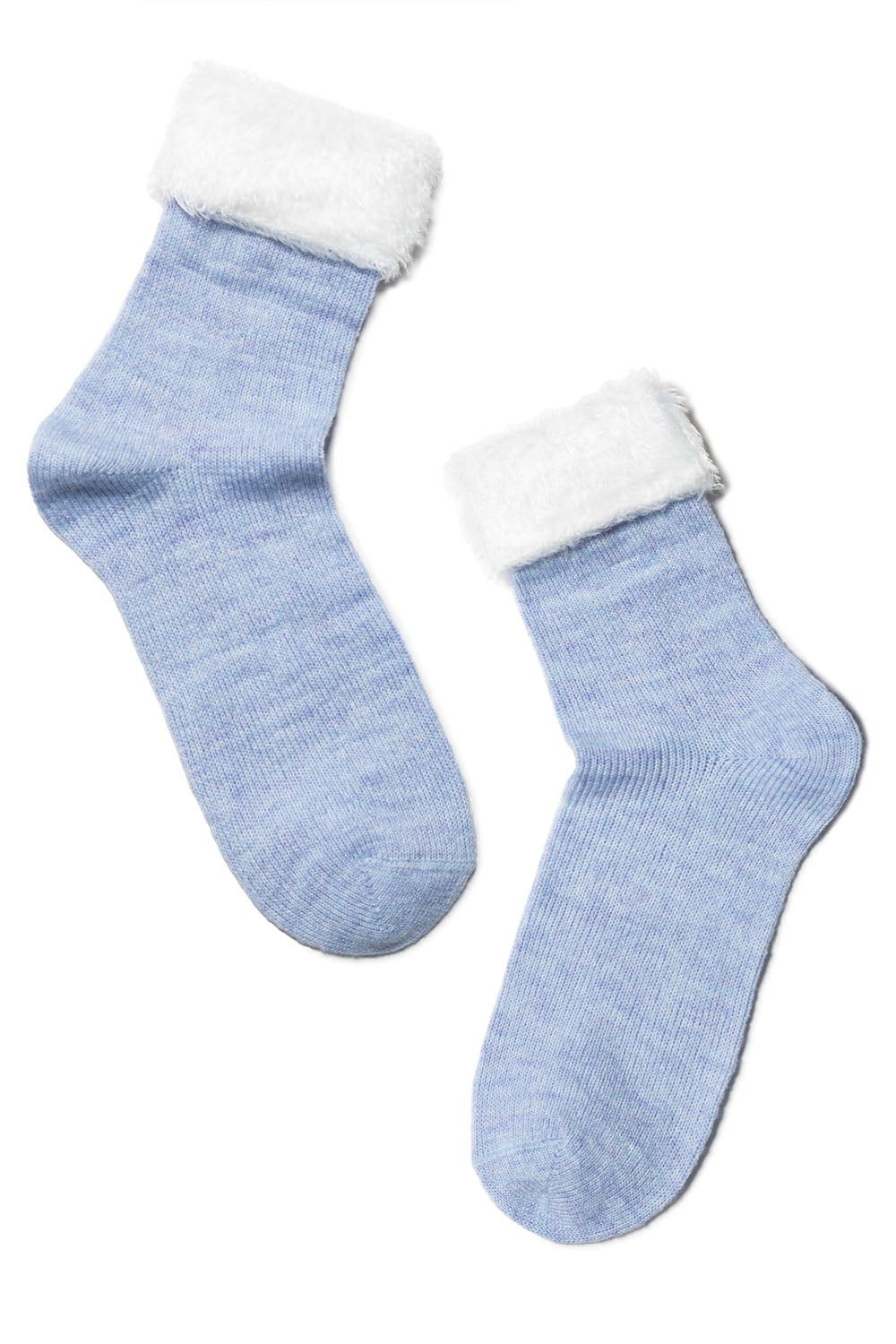 Șosete groase cu margine pufoasă, Conte Elegant Comfort 000