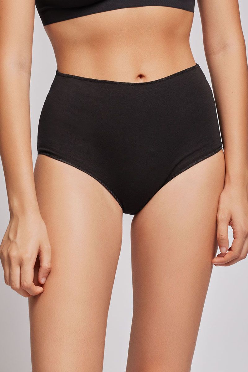 Chilot basic cu talie inalta din bumbac organic EKO, Gisela 1/0225