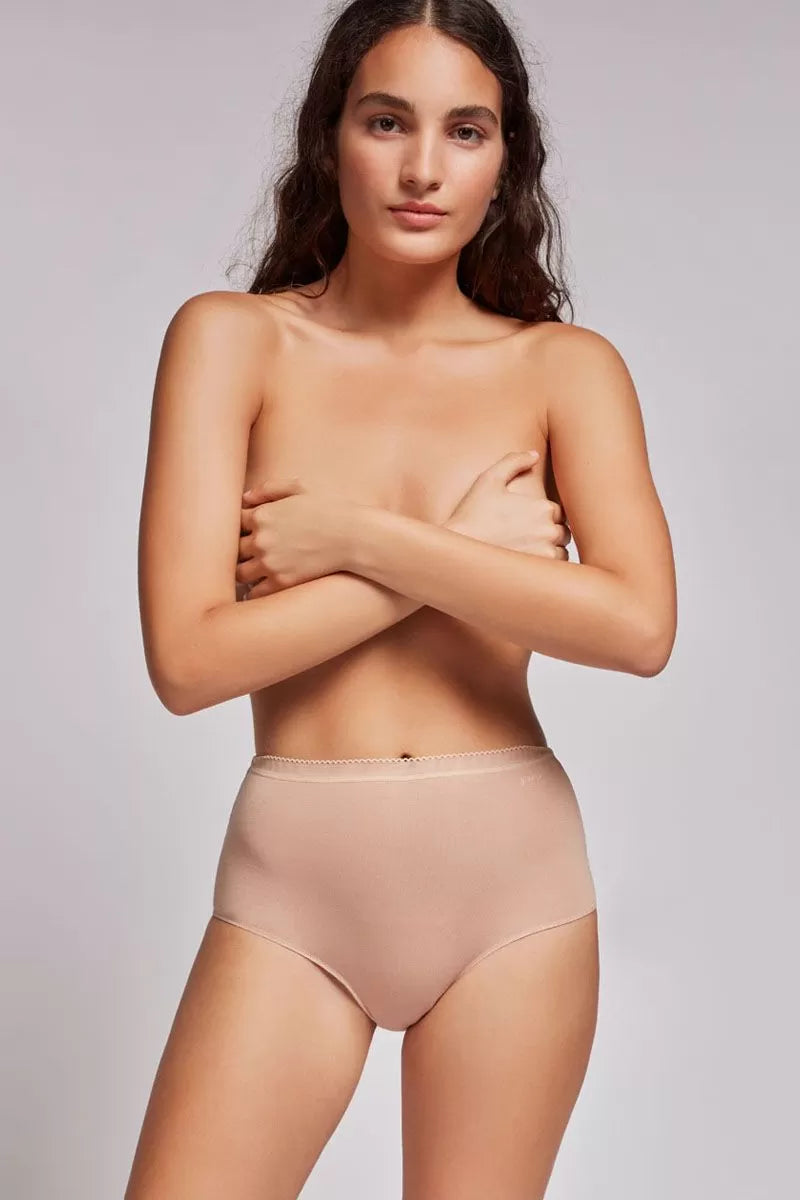 Chilot basic din modal cu talie înaltă, Gisela 1/0209