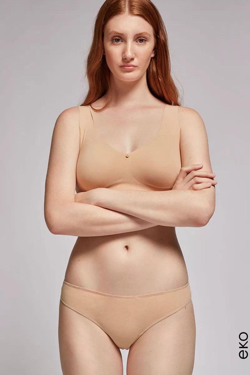 Chilot brazilian cu talie medie din bumbac organic EKO, Gisela 1/0222