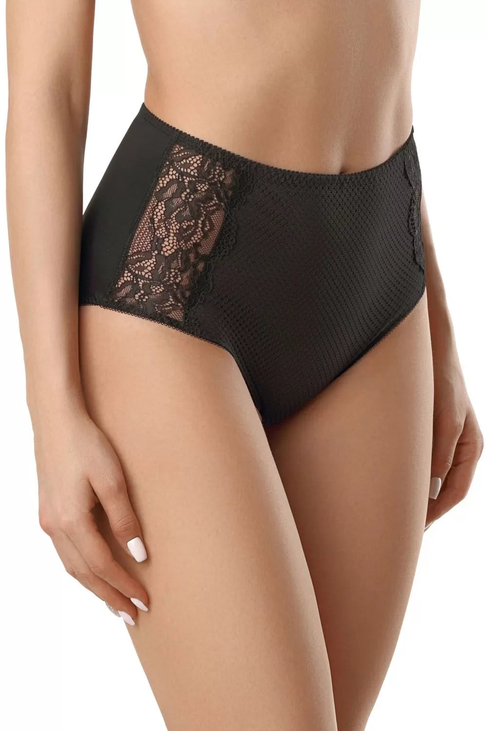 Chilot damă cu dantelă și țesătură jacquard, Conte Elegant Etude RP2071