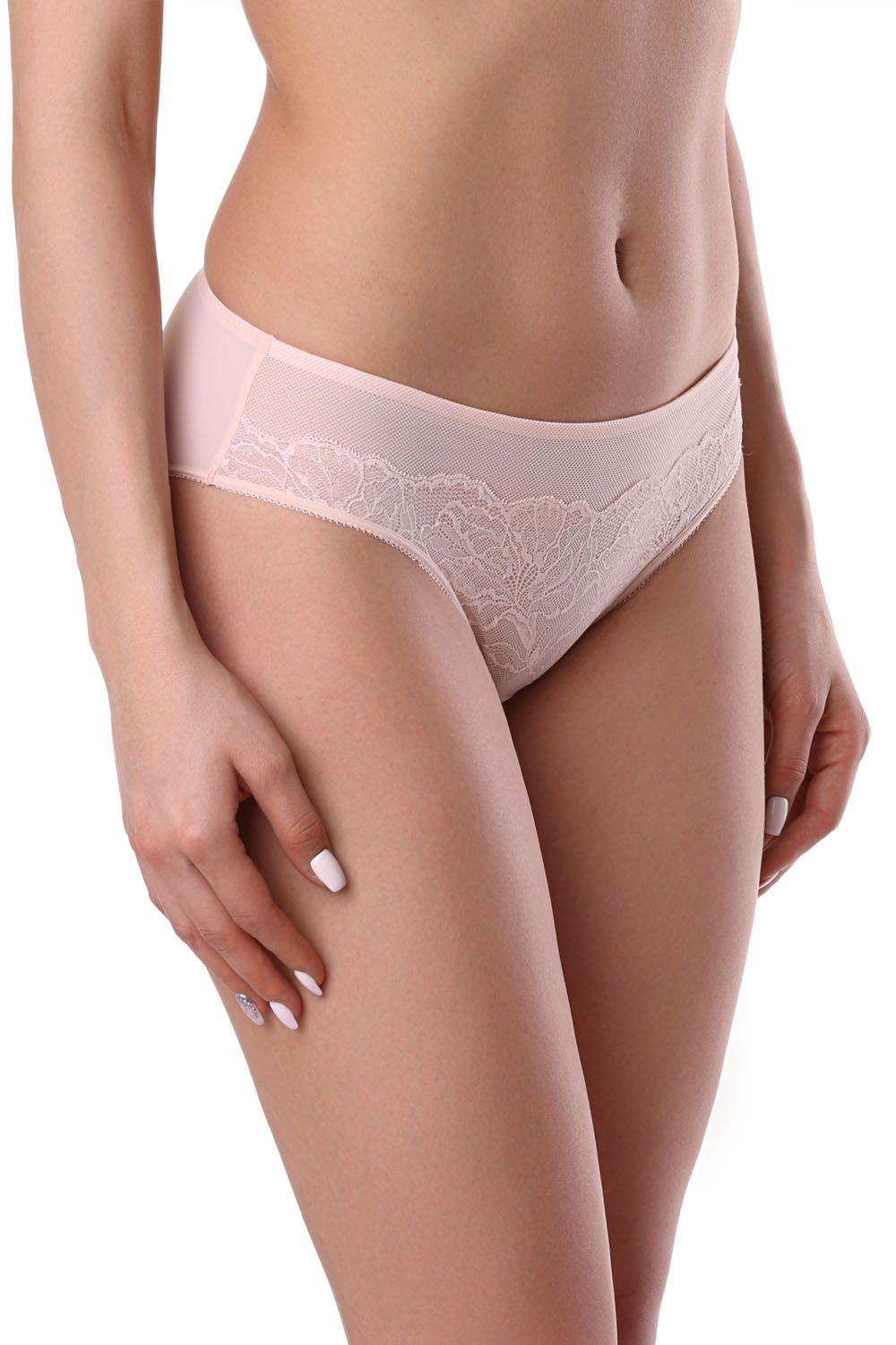 Chilot damă model slip cu dantelă, Conte Elegant Sonata TP3063