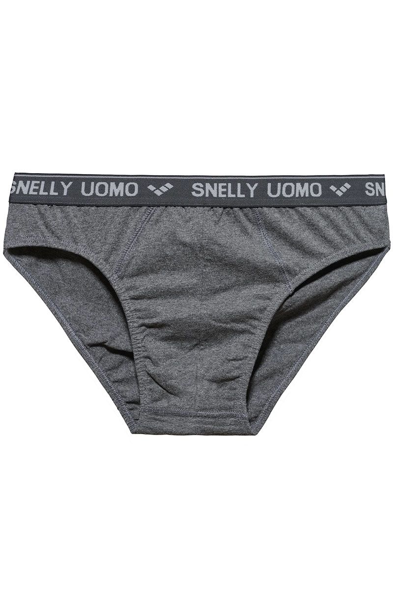Chiloți pentru bărbați, cu elastic exterior, din bumbac moale, Snelly U111
