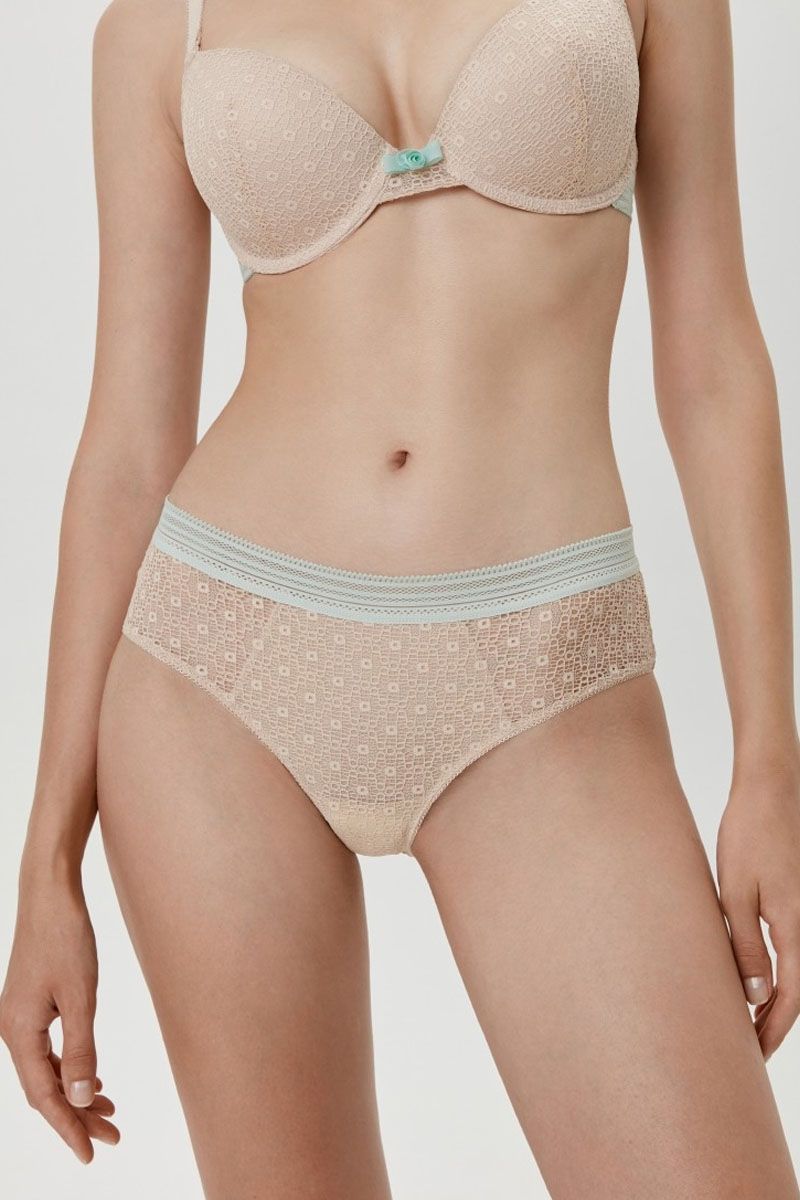 Chiloți damă „briefs” cu talie joasă, Conte Arabesque TP1036