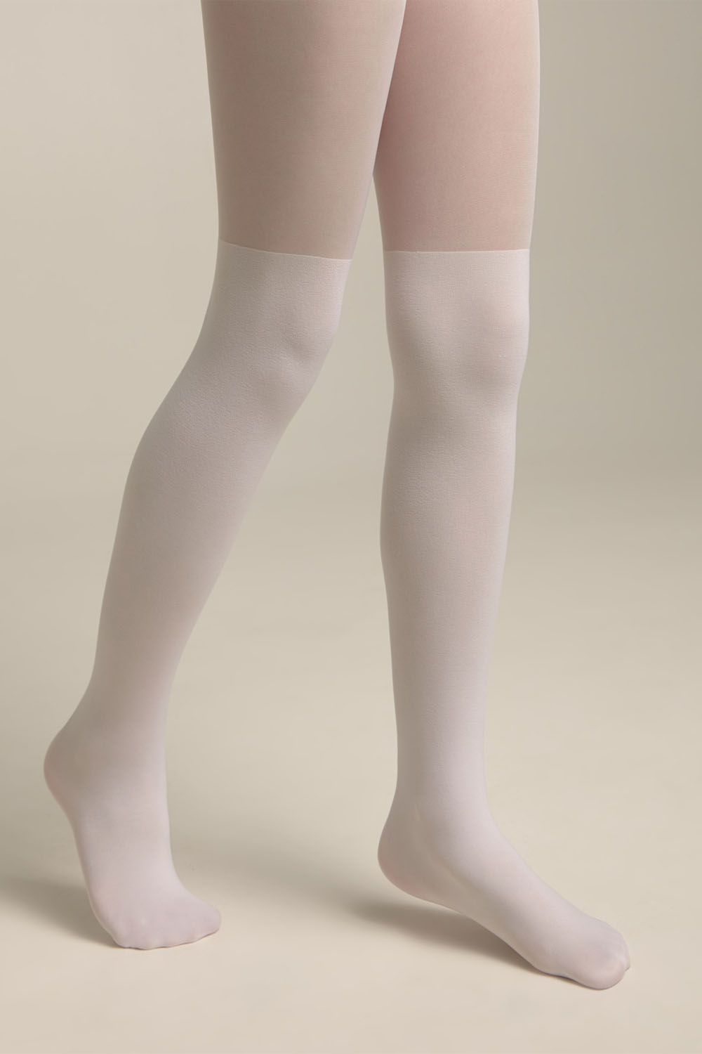 Ciorapi copii, din microfibră cu efect 3D și imitație jambiere, Conte Kids Lolita