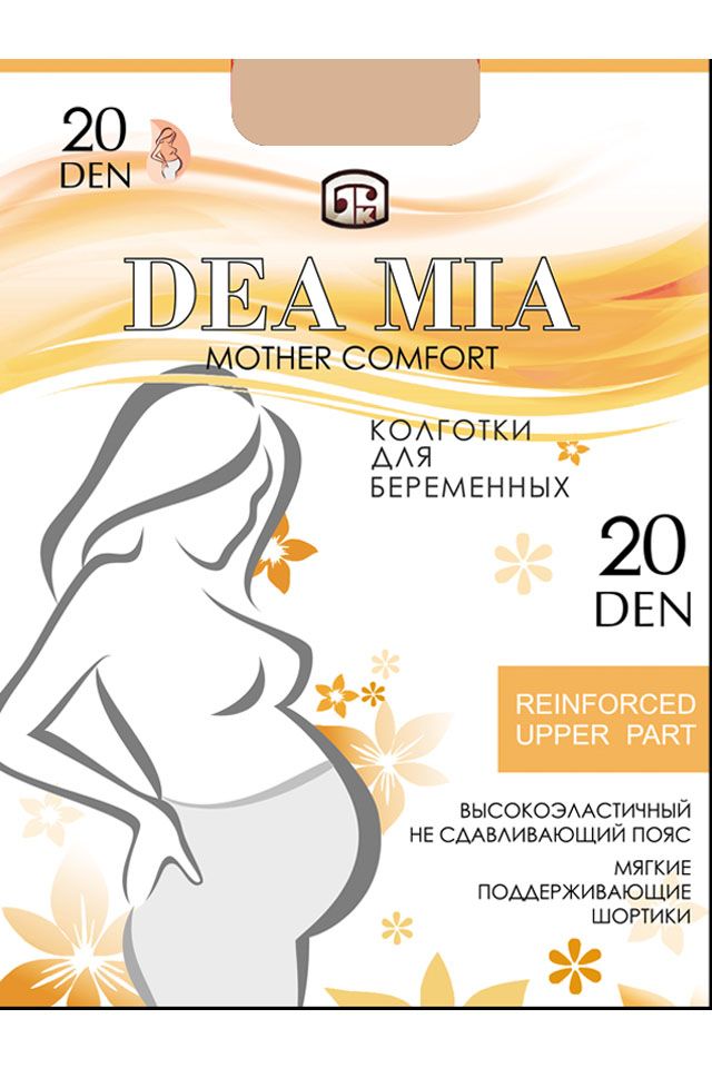 Ciorapi din microfibră pentru gravide Deea Mia, Bchk 1902