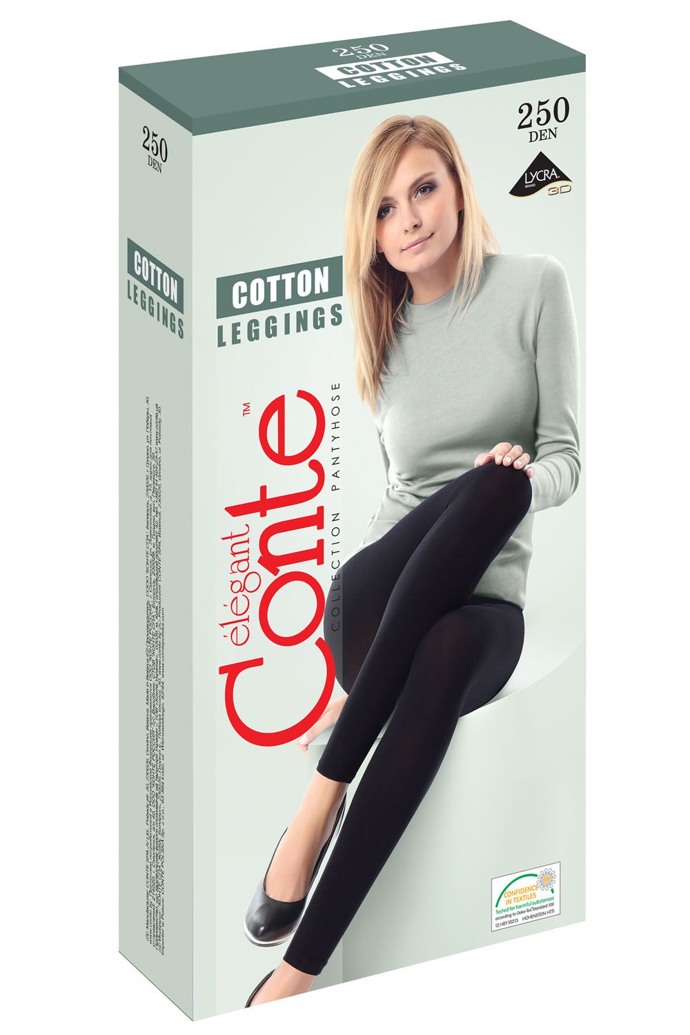 Colanți groși din bumbac, Cotton Leggins 250